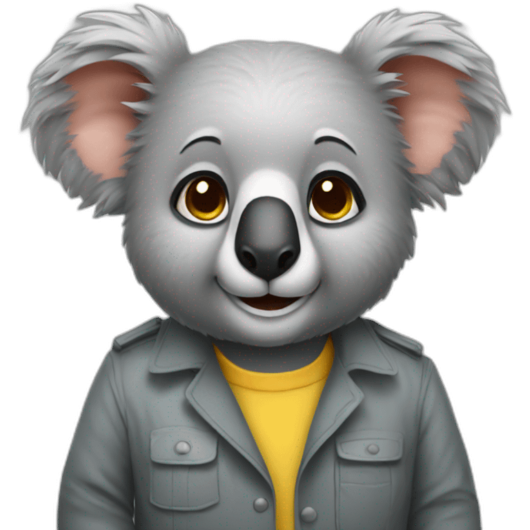 koala programmer emoji