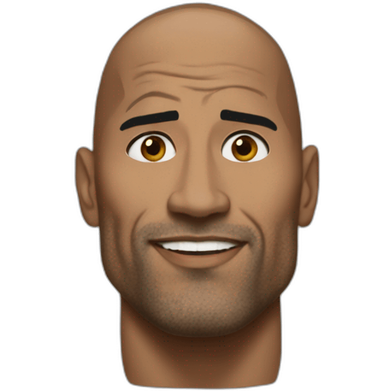 The rock emoji