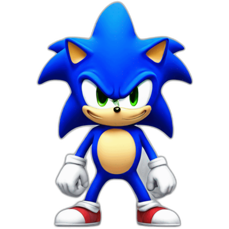 Sonic shadow emoji