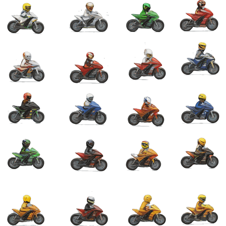 Motorbike Racing emoji