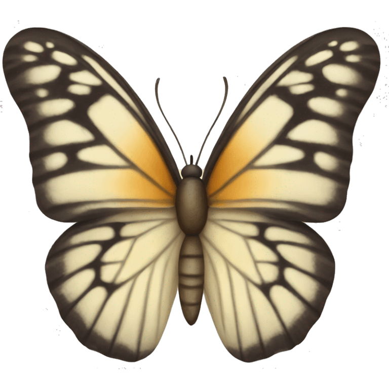 neutral butterfly emoji