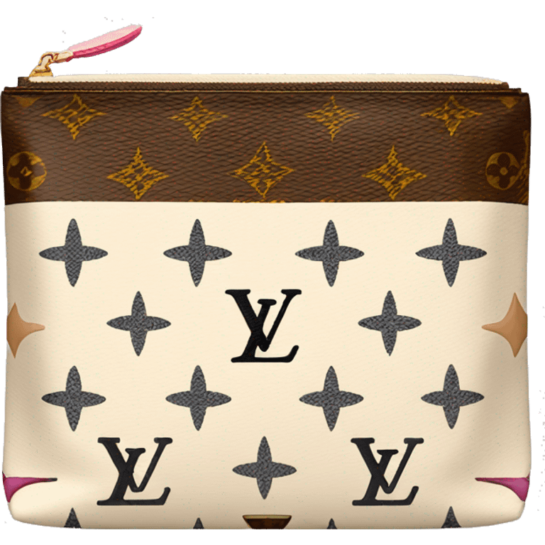 Louis Vuitton cosmetic bag  emoji