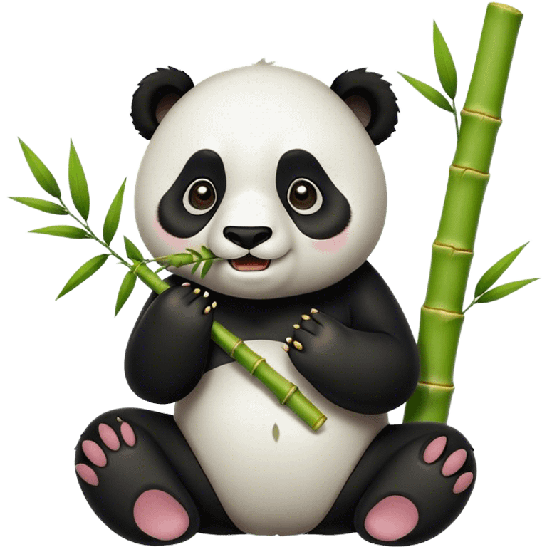 Panda Bamboo emoji