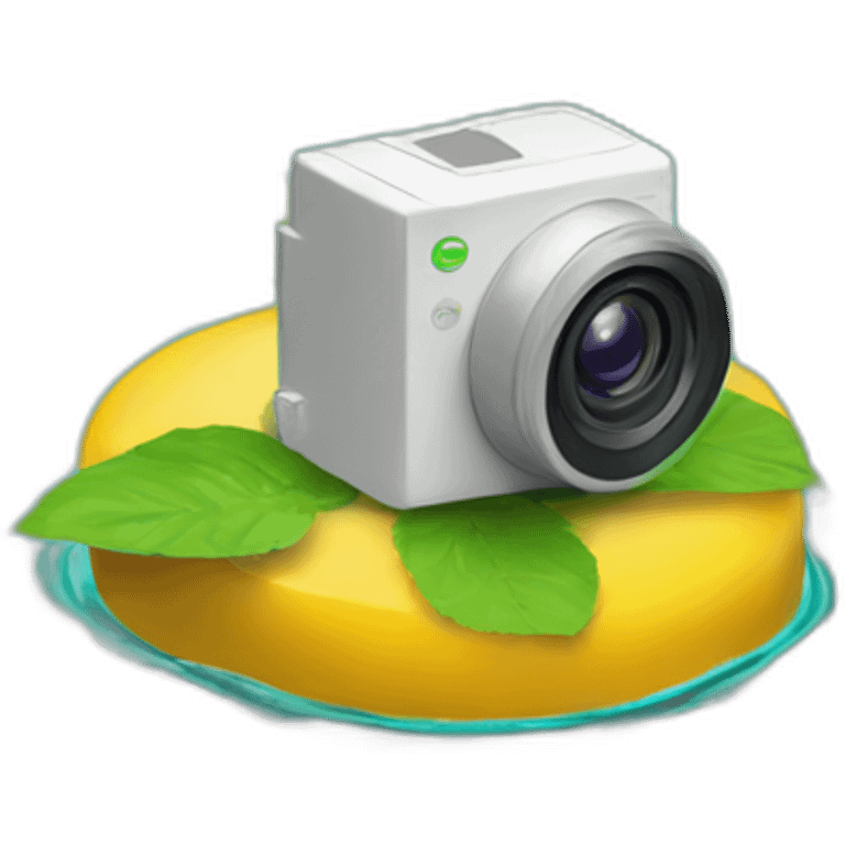 security-ptz-camera-and-leaf-floating-on-water-block emoji