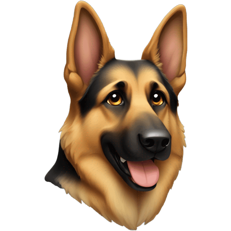 German Shepard emoji