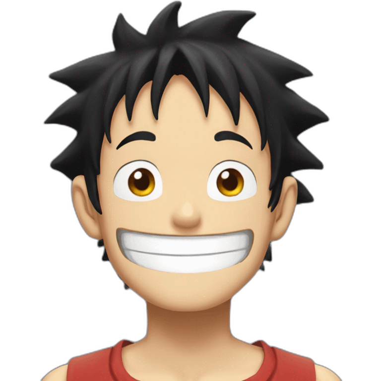 luffy profile smile emoji