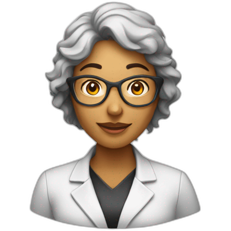 phd-woman-in-lab emoji