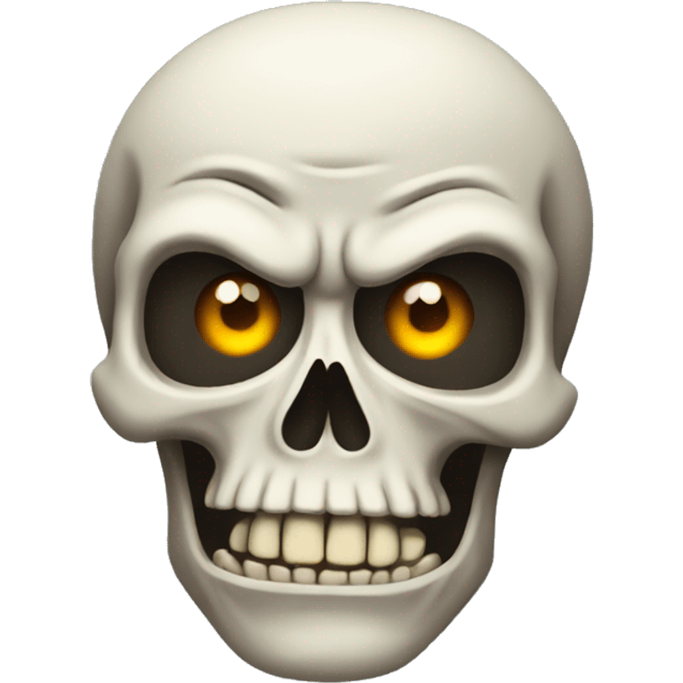 scared skull emoji emoji