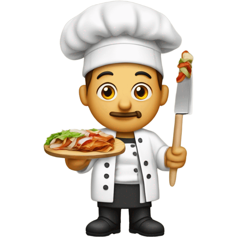 döner ustası logo emoji