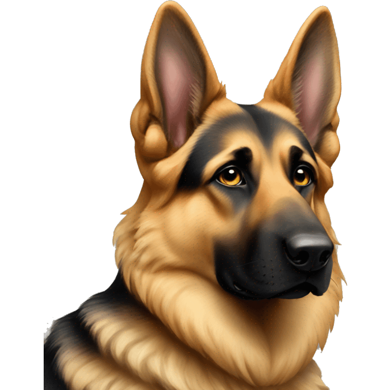 Goddess German shepherd  emoji