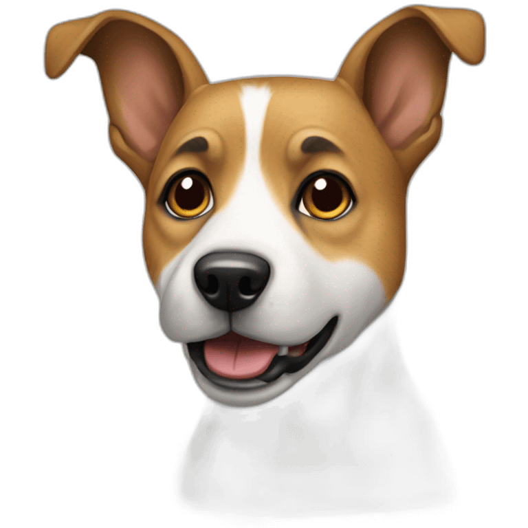 jackrasl terrier dog that works in the state security service emoji