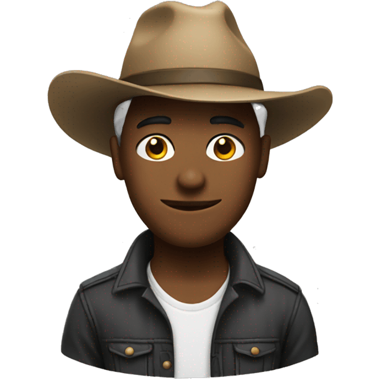 West wearing a hat emoji