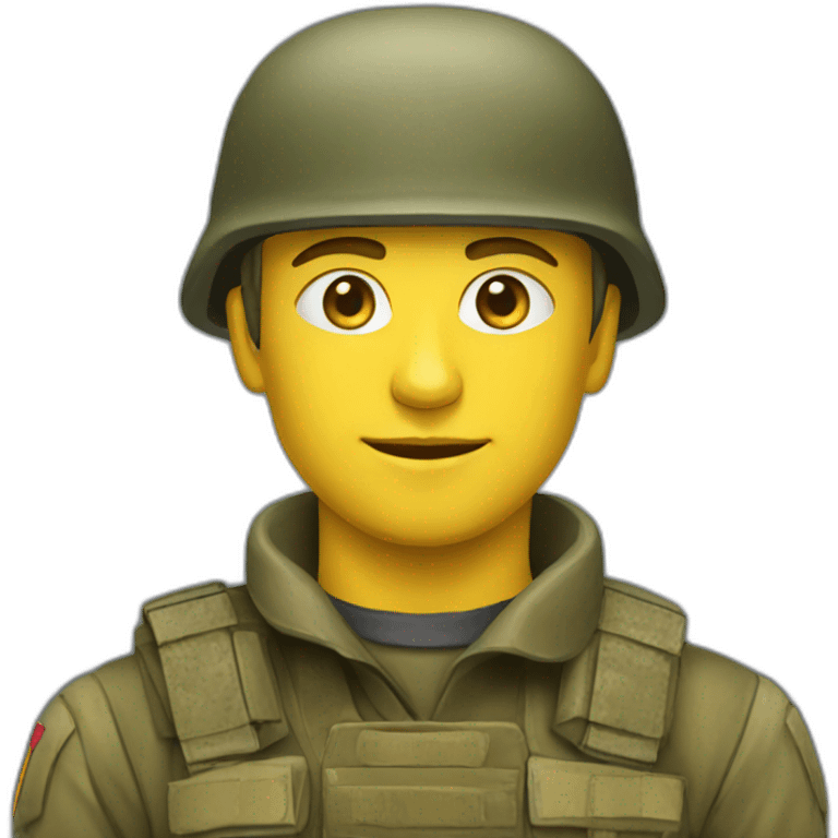 ukraine's soilder emoji