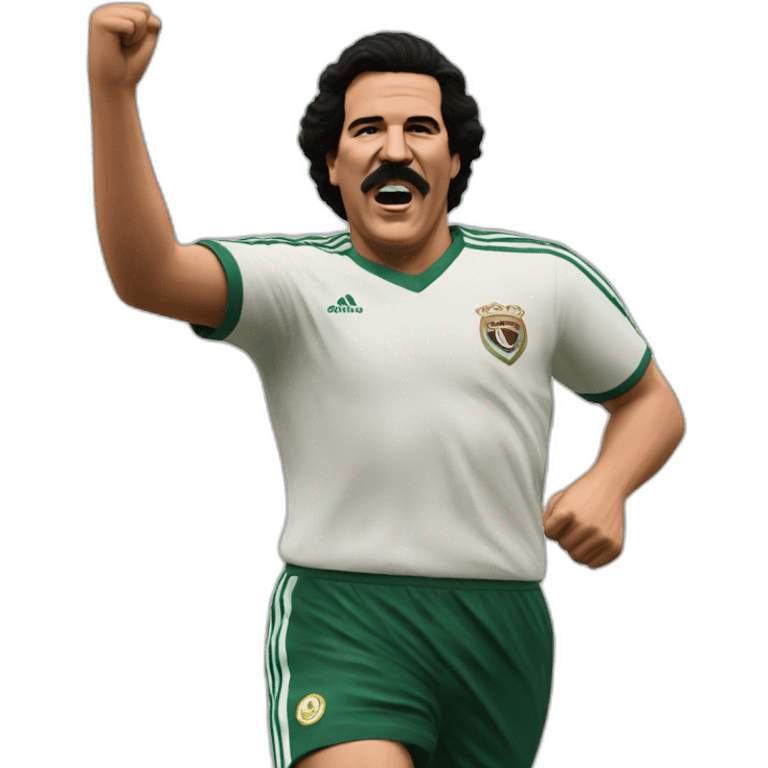 pablo escobar goal celebration emoji