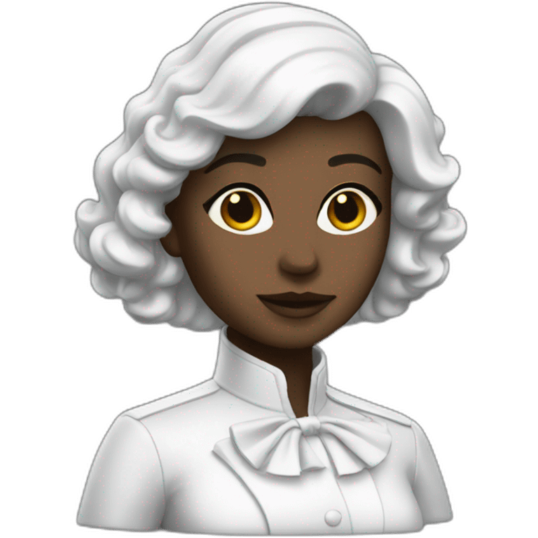 15 noir avec une femme blanche emoji