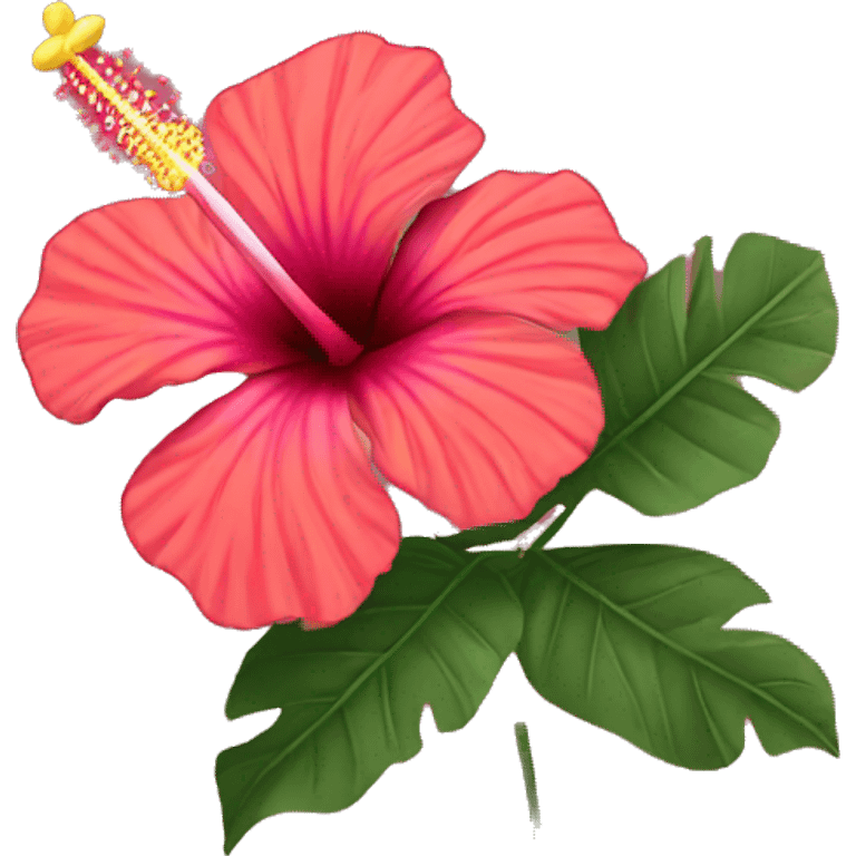 Hibiscus  emoji