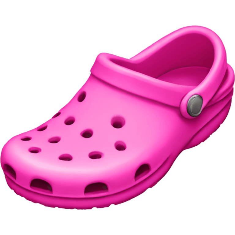 pink crocs emoji