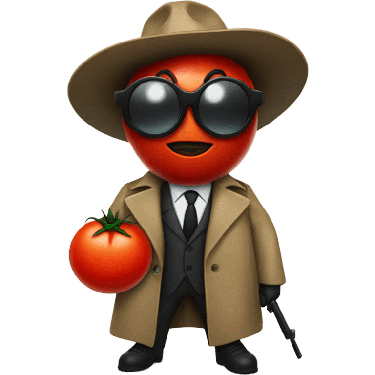 Tomato spy emoji