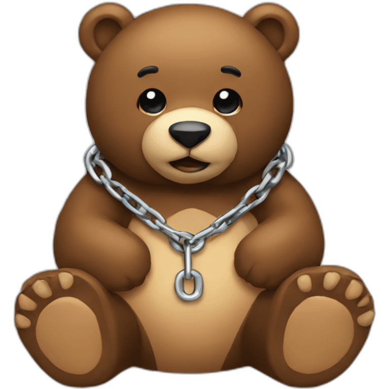 bear chain emoji