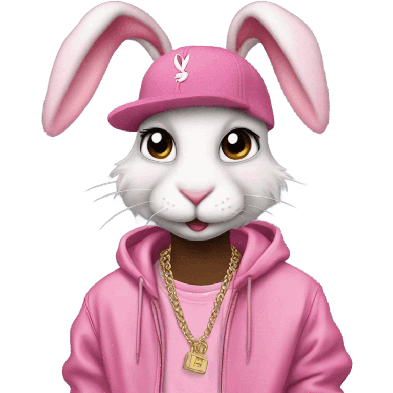 pink playboi bunny emoji