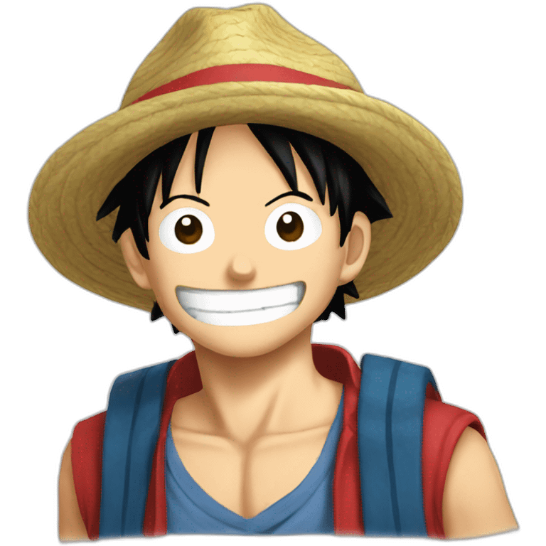 Luffy emoji