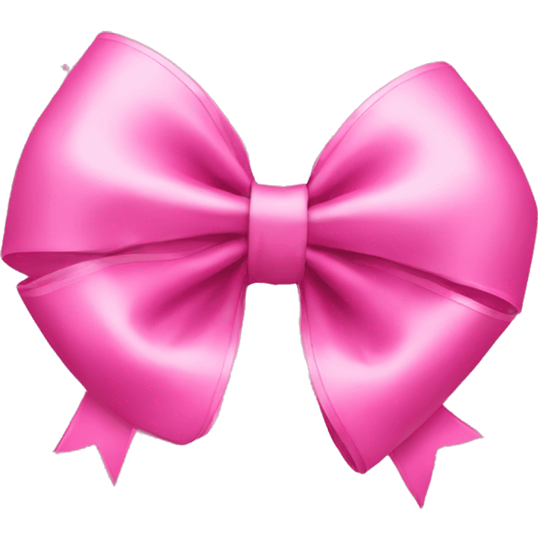 pink christmas bow  emoji