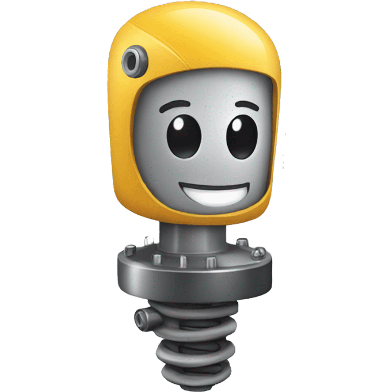 Anthropomorphic gear shift  emoji