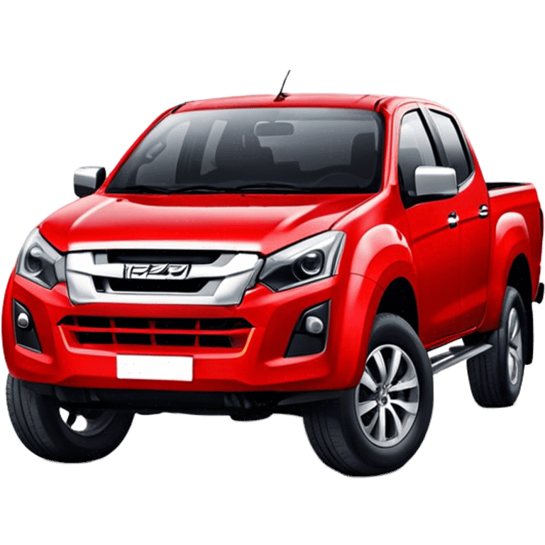 Isuzu D-MAX - Isuzu (Model Year: 2024) (Iconic colour: Red) emoji