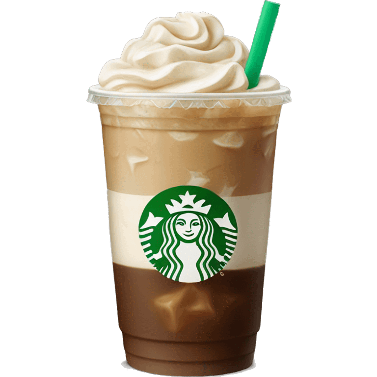 starbucks vanilla iced coffee emoji