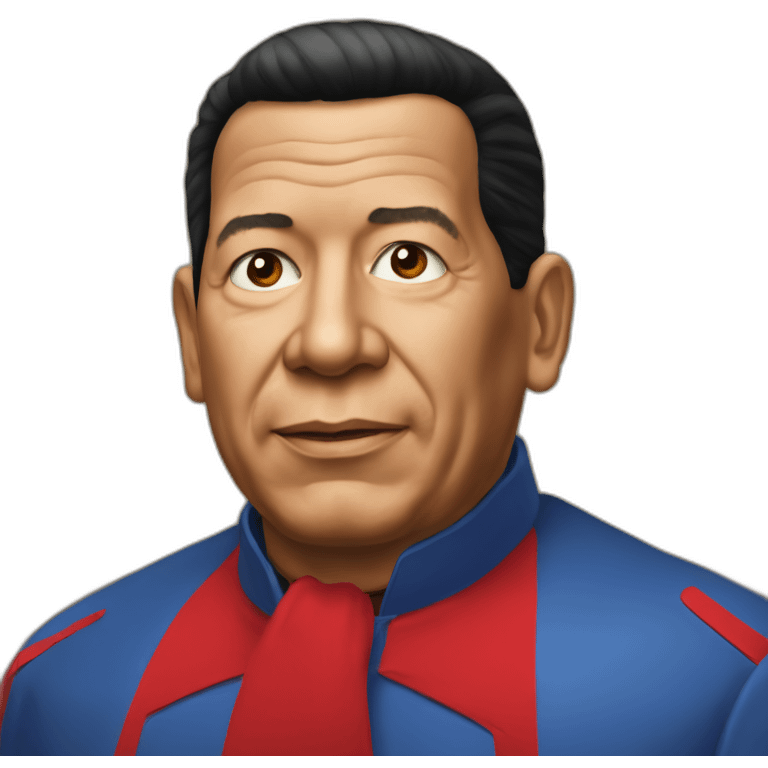 La mirada de Hugo Chávez frias de cerca judging emoji