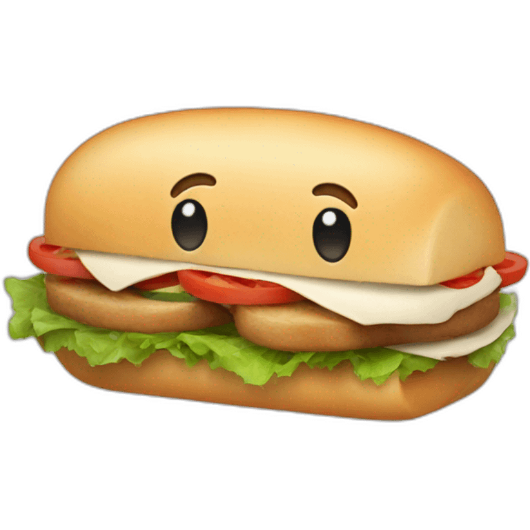 happy kebab sandwich emoji