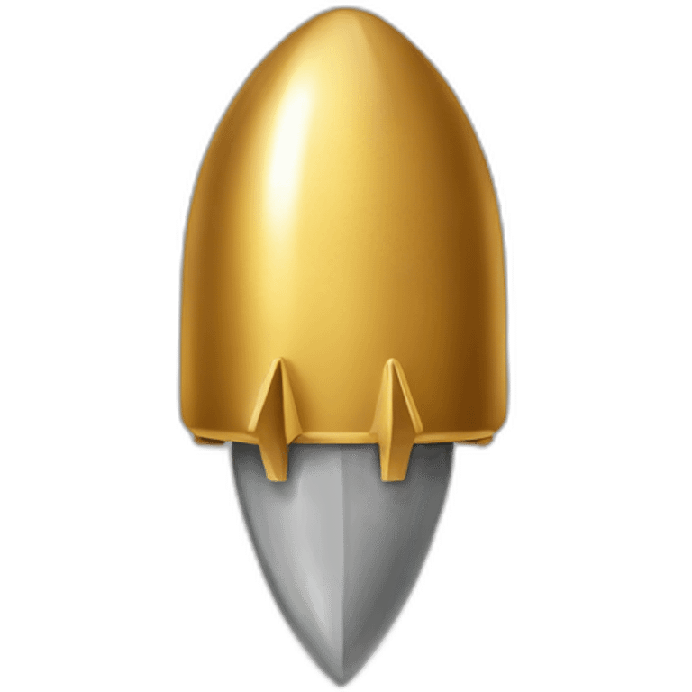 Bullet flying head emoji