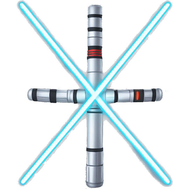 lightsabers for fingers emoji