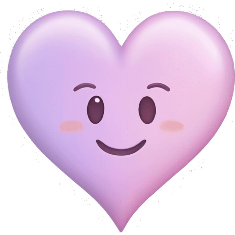 Pastel heart emoji emoji