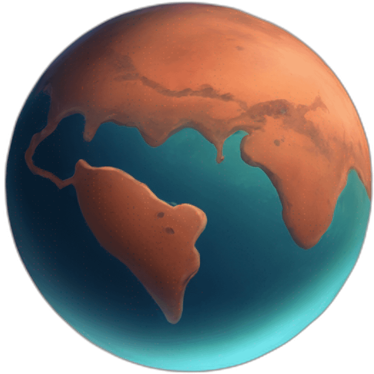 the planet mars emoji