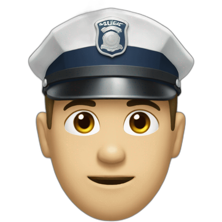 policía emoji