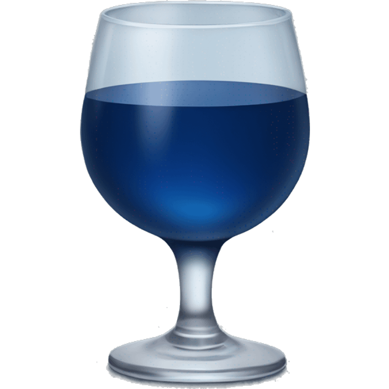 dark blue alcohol drink emoji