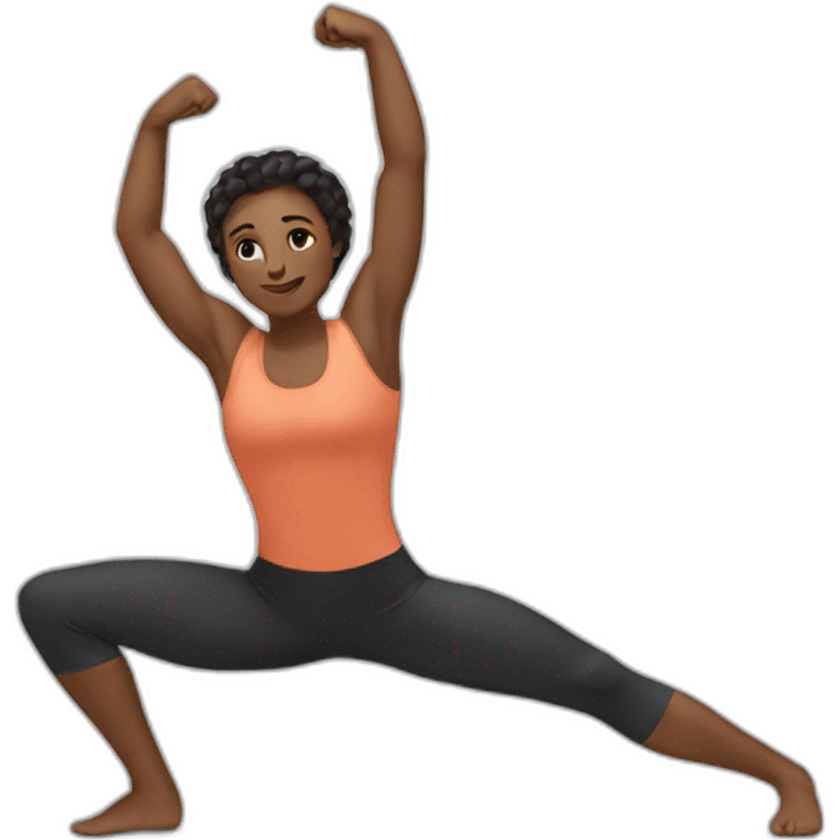 Strength and flexibility emoji