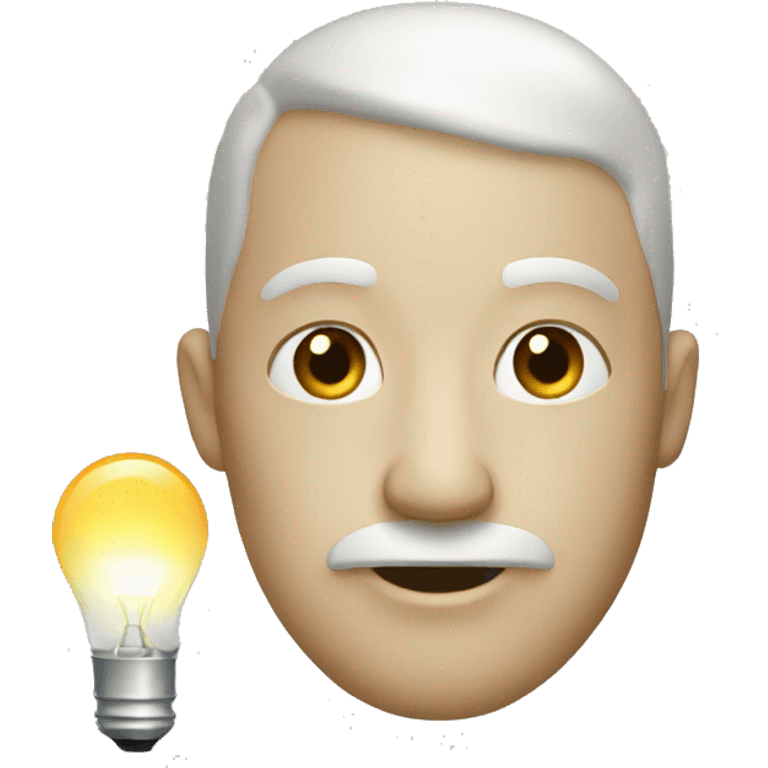 a light buld emoji