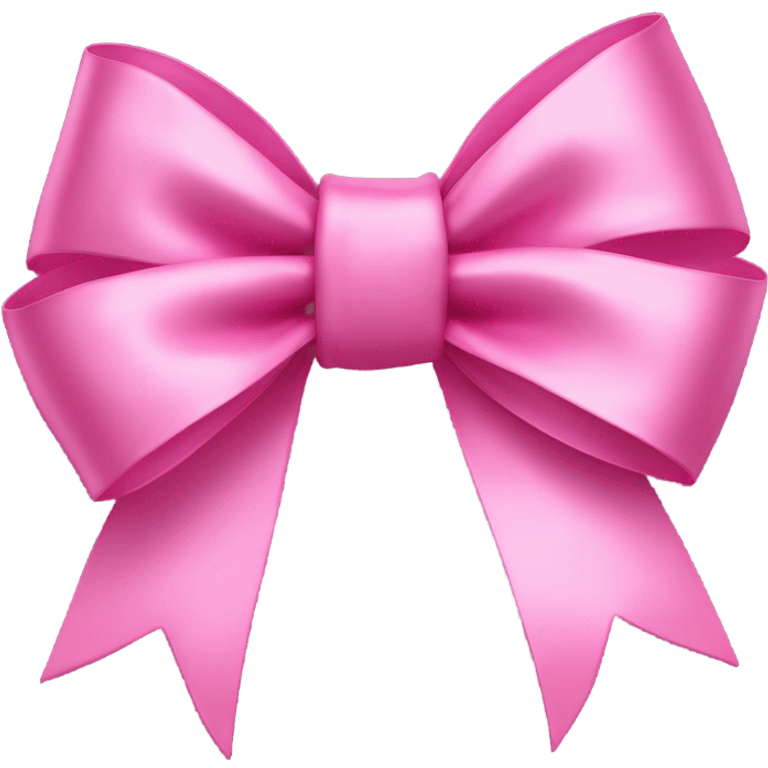 Pink bow  emoji