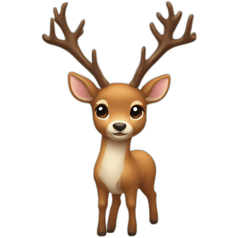 👍🏻-chibi-deer-antlers emoji