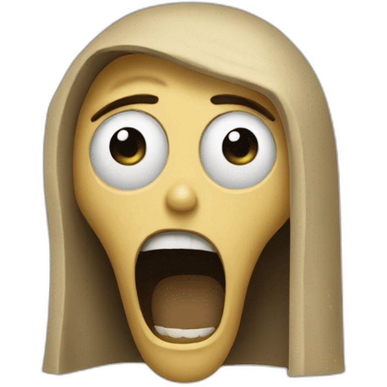 the scream movie emoji