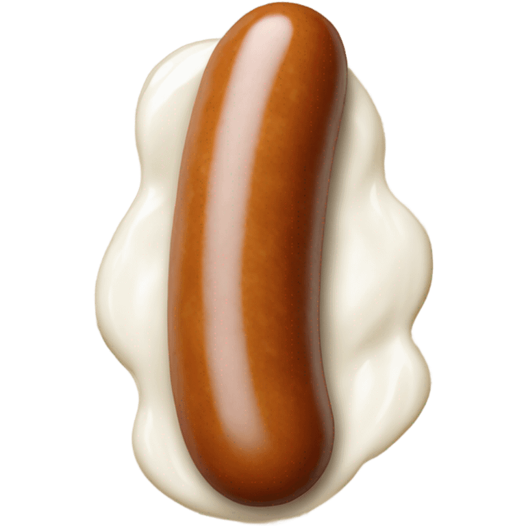 Sausage dipped in milk emoji