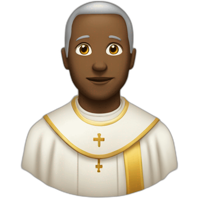 Sacerdote orando emoji