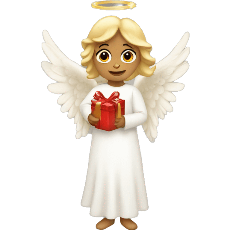 Angel in Christmas  emoji