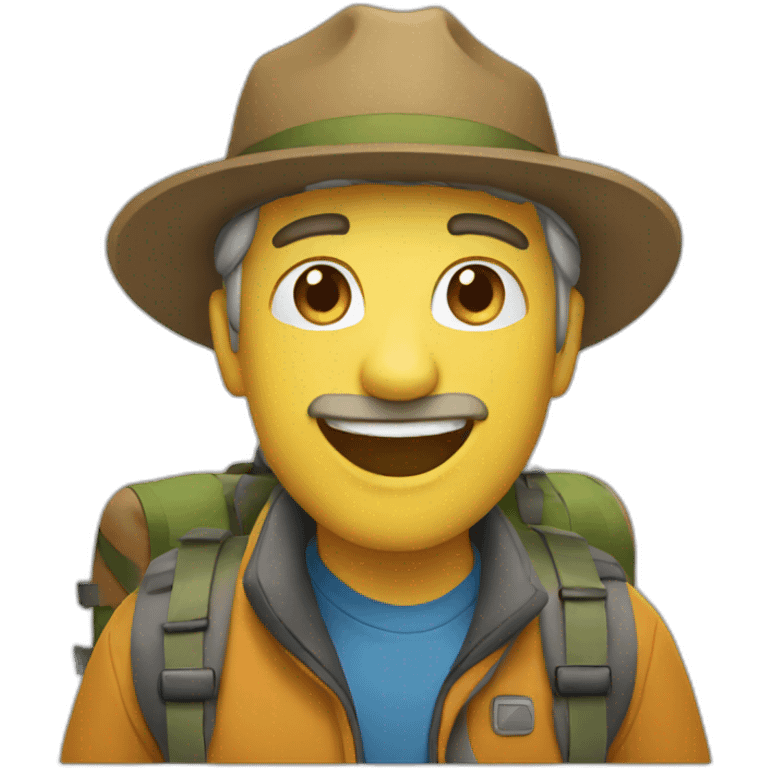 Hike emoji