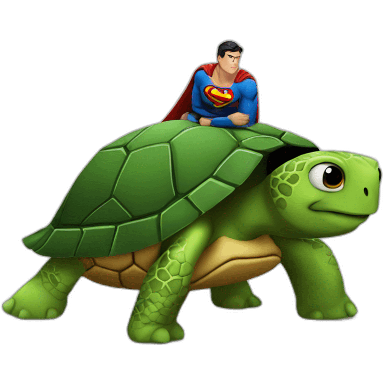 Turtle-superman-men emoji