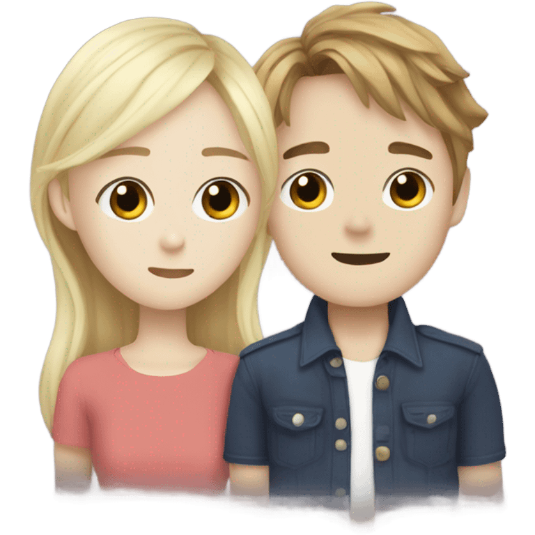 Sondre and jiwoo emoji