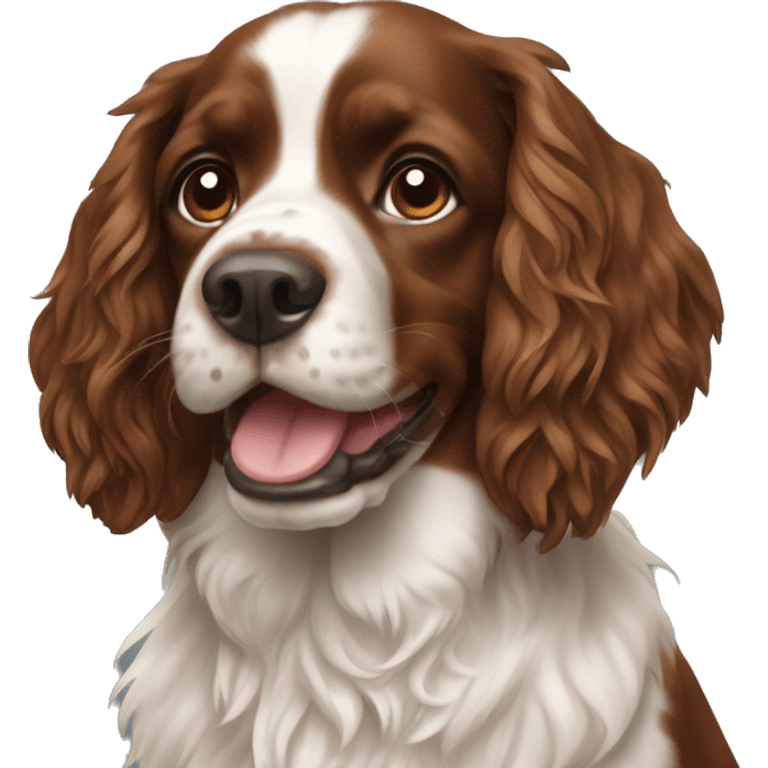 french britanny spaniel dog emoji