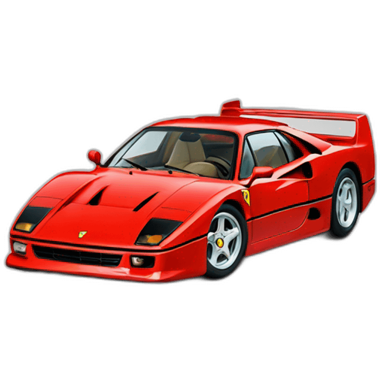 Ferrari f40 emoji